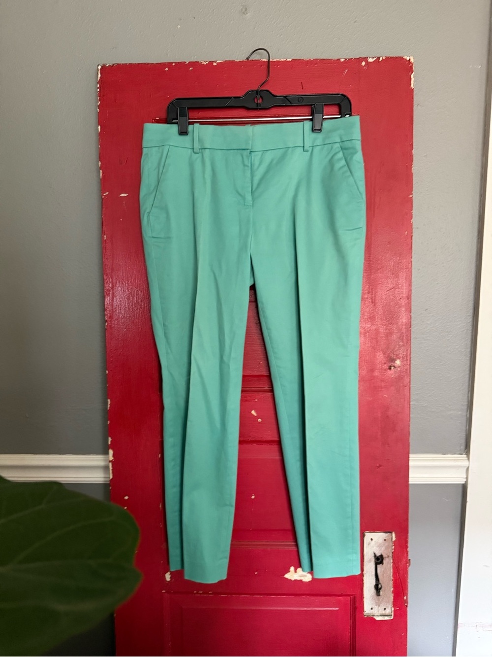 J. Crew Mint Green Ankle Pants